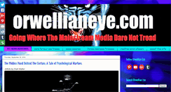 Desktop Screenshot of orwellianeye.com