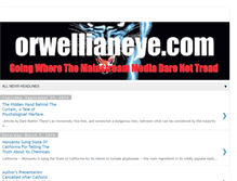 Tablet Screenshot of orwellianeye.com